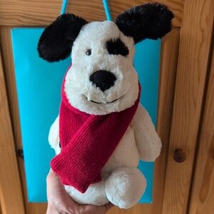 Jellycat Bashful Winter Puppy